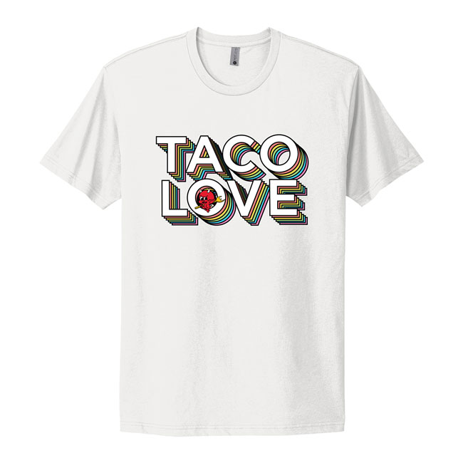 Taco Love Tee - White
