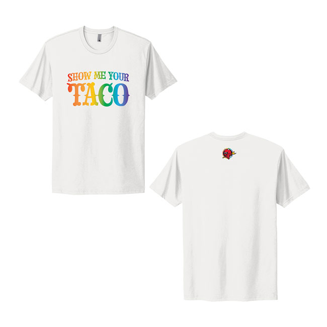 Show Me Your Taco Tee - White