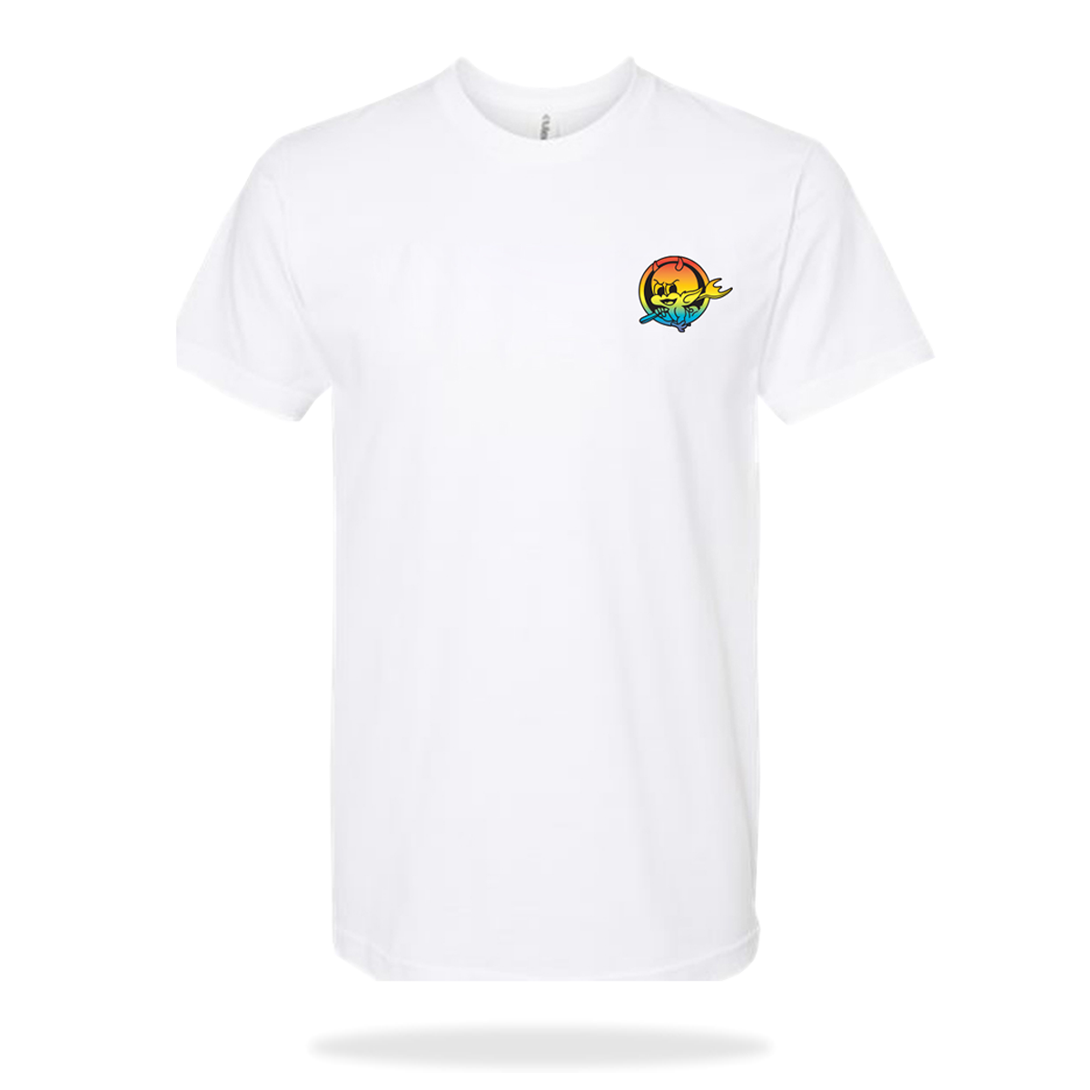 Torchy's Rainbow Gradient Adult T-Shirt