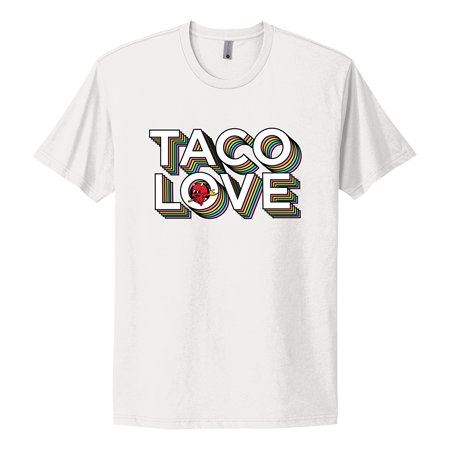 Taco Love Tee - White