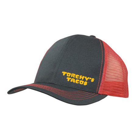Breathable Poly Twill With Mesh Back